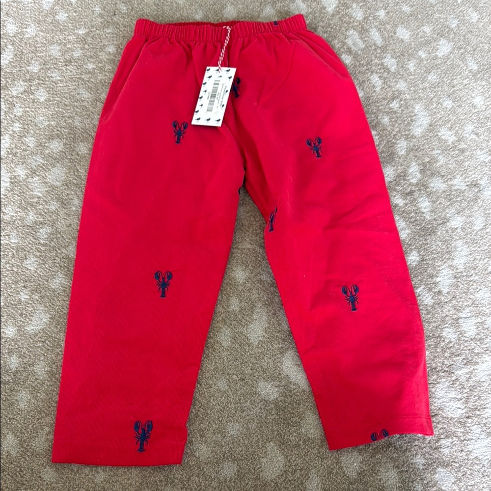 Vibrant Red Casual Shorts with Embroidered Logo